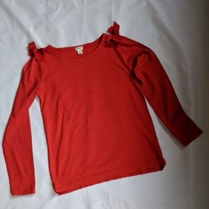 Red Crewcuts Bow Top